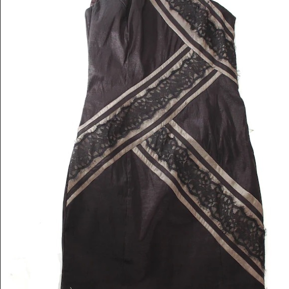 Jessica McClintock One Shoulder Cocktail Dress - Picture 6 of 6